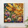(40*40cm)Dragonfly - Full Square Drill Diamond Painting