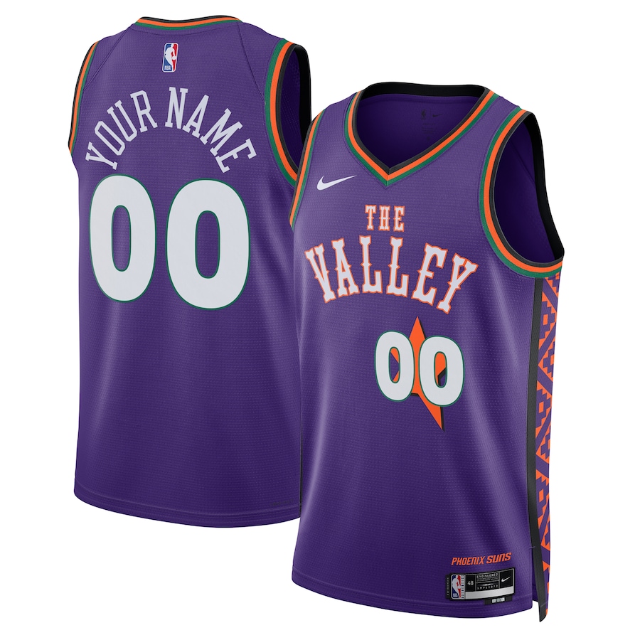 Unisex Phoenix Suns Purple 2024/25 Custom Swingman Jersey - City Edition mysite