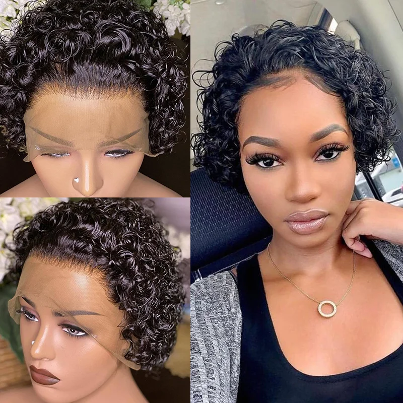 Jewtribute Hair®|Short Cut Curly Wig For Women 