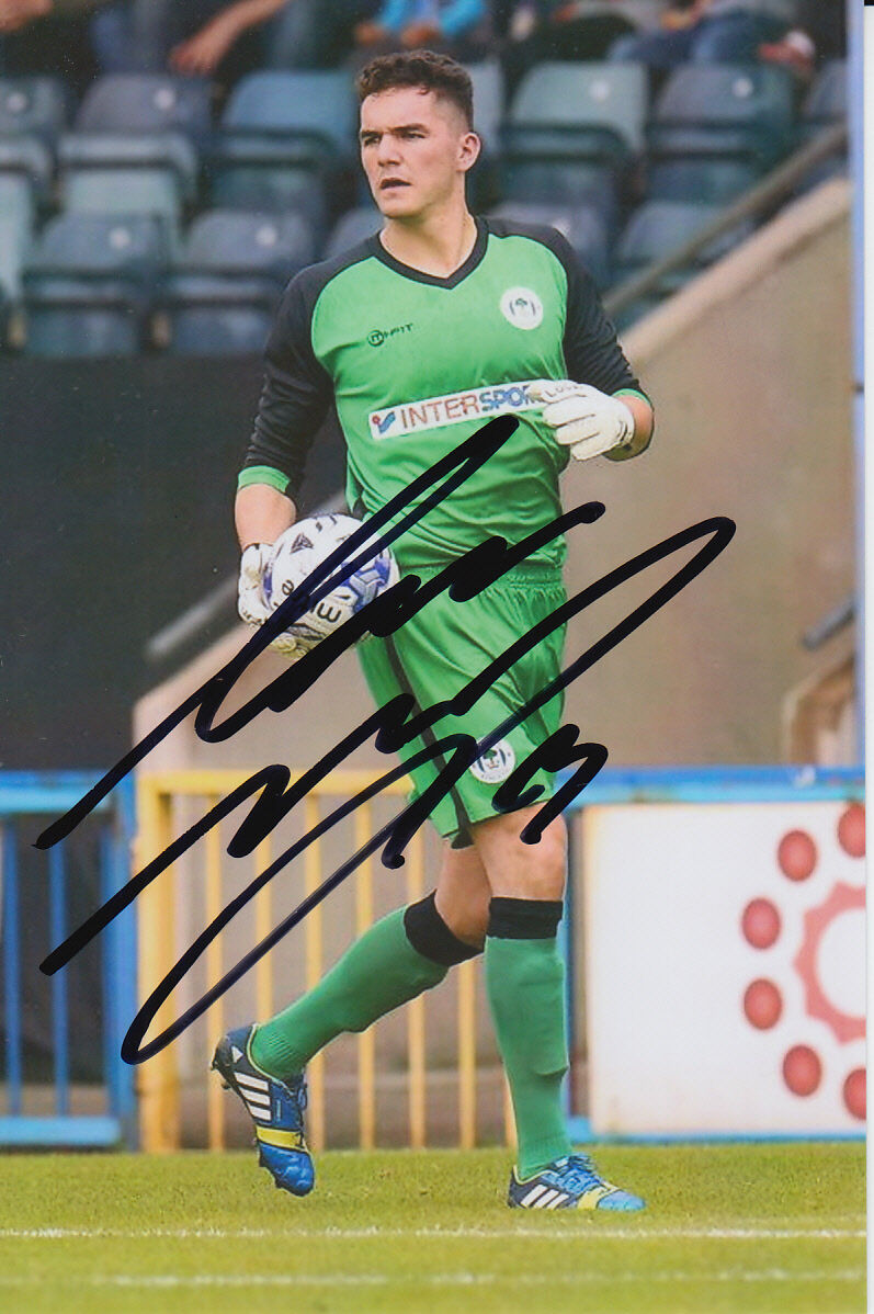 WIGAN ATHLETIC HAND SIGNED LEE NICHOLLS 6X4 Photo Poster painting 1.