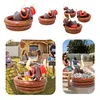 Inflatable Water Bull Cooler Multifunctional Drinks Cooler Tray for Summer Party