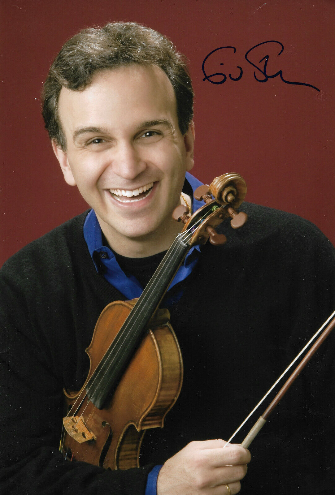 Gil Shaham Violinist signed 8x12 inch Photo Poster painting autograph