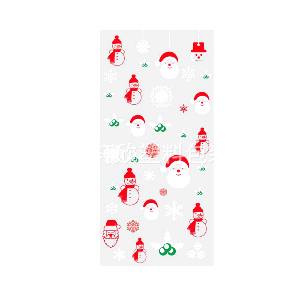 

Wrap Snowflake Santa Claus bag tie silk seal candy and cookie bag, 501 Original