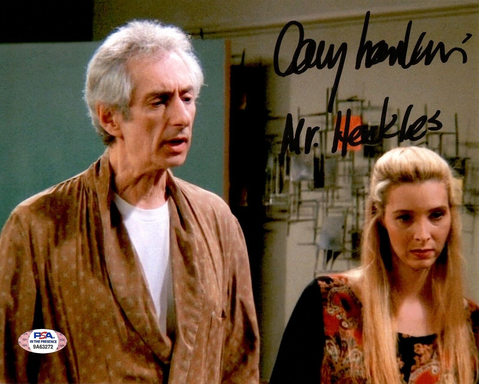 Larry Hankin autographed signed inscribed 8x10 Photo Poster painting PSA COA Friends Mr. Heckles