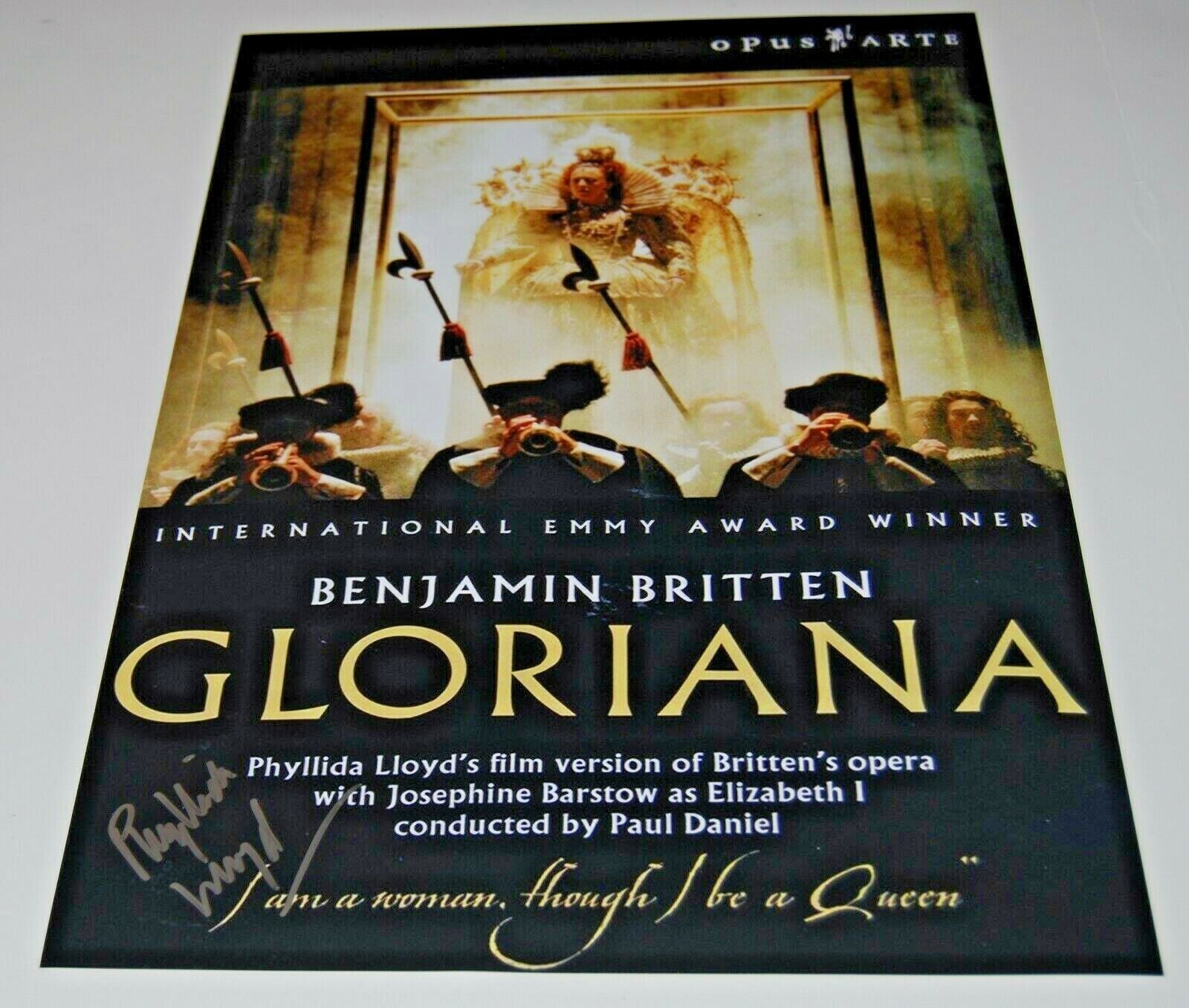 PHYLLIDA LLOYD signed (GLORIANA) 12X18 movie poster Photo Poster painting *PROOF* W/COA