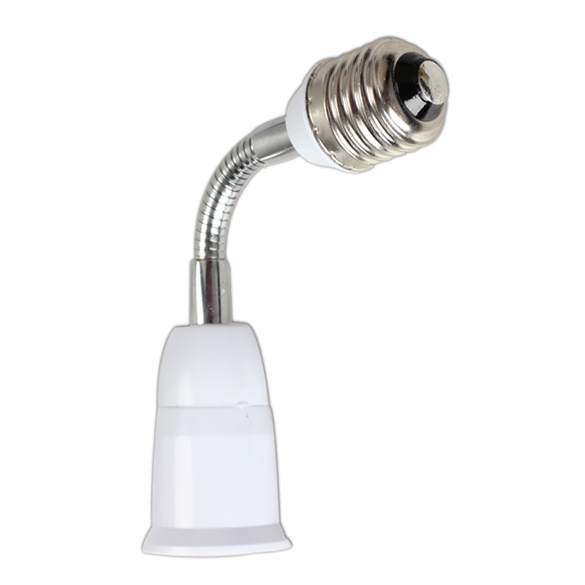 

E27 To E27 Flexible 18.5cm Extend Base LED Adapter Converter Socket Light, 501 Original