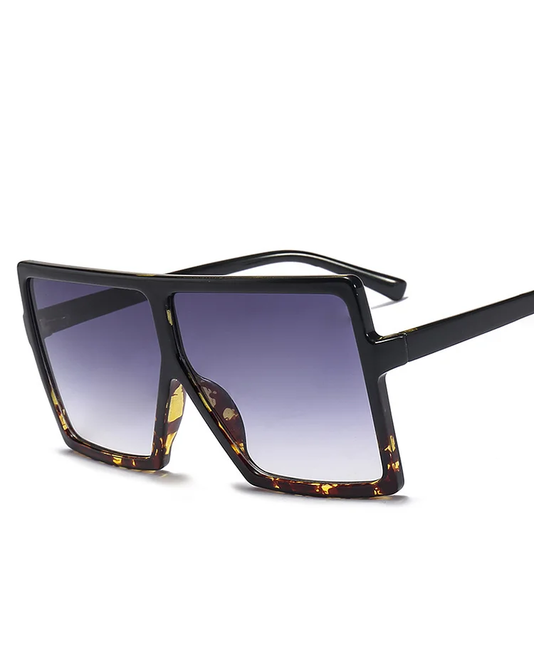 Stylish Big Square Frame Sunglasses P6921106594