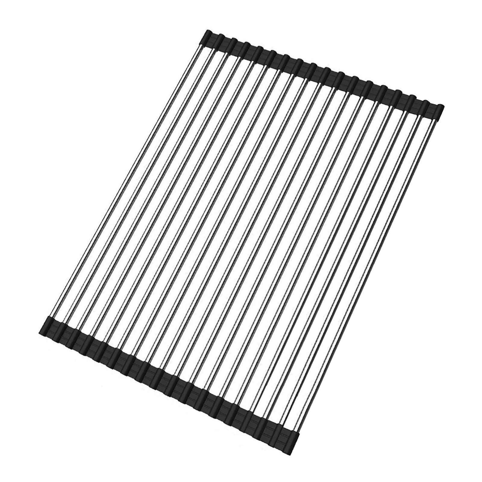 

Roll-Up Dish Drying Rack Kitchen Sink Rolling Dish Drainer Stainless Steel, 501 Original