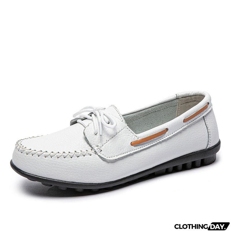 New Comfy Lace-Up Summer Loafers for Women
