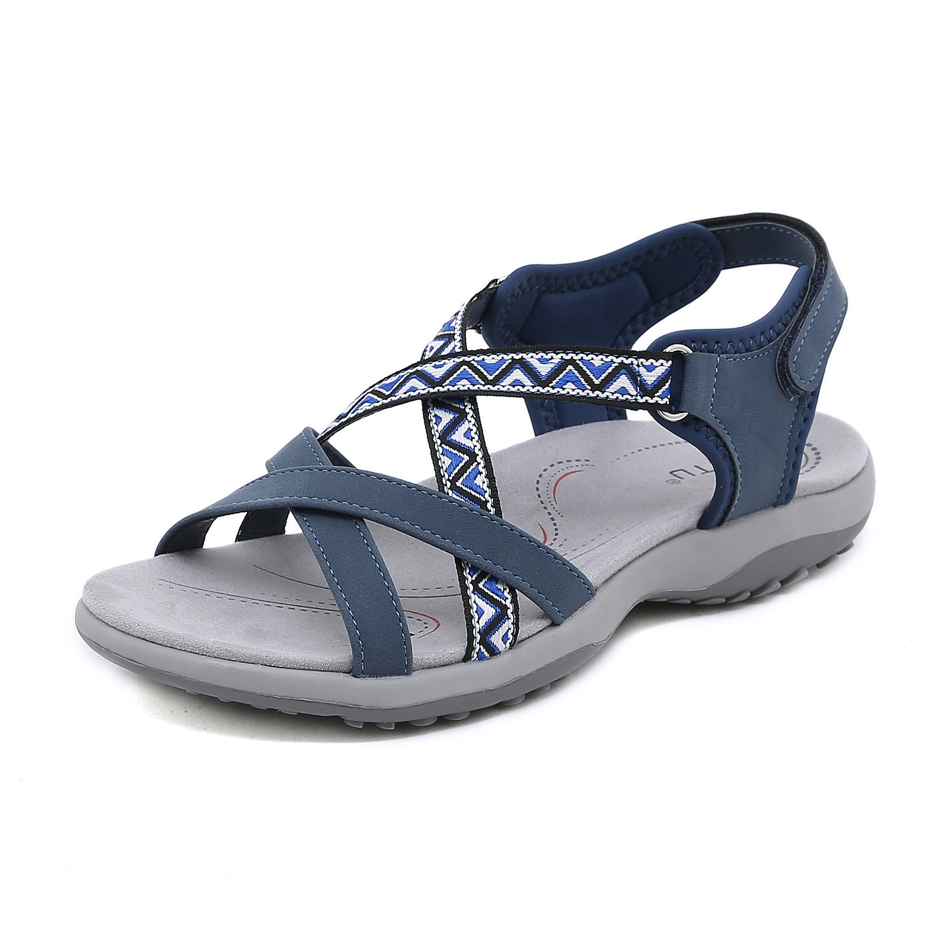 Arkget Shoes | Women's Cushioned Arch Support Crisscross Straps Sandals