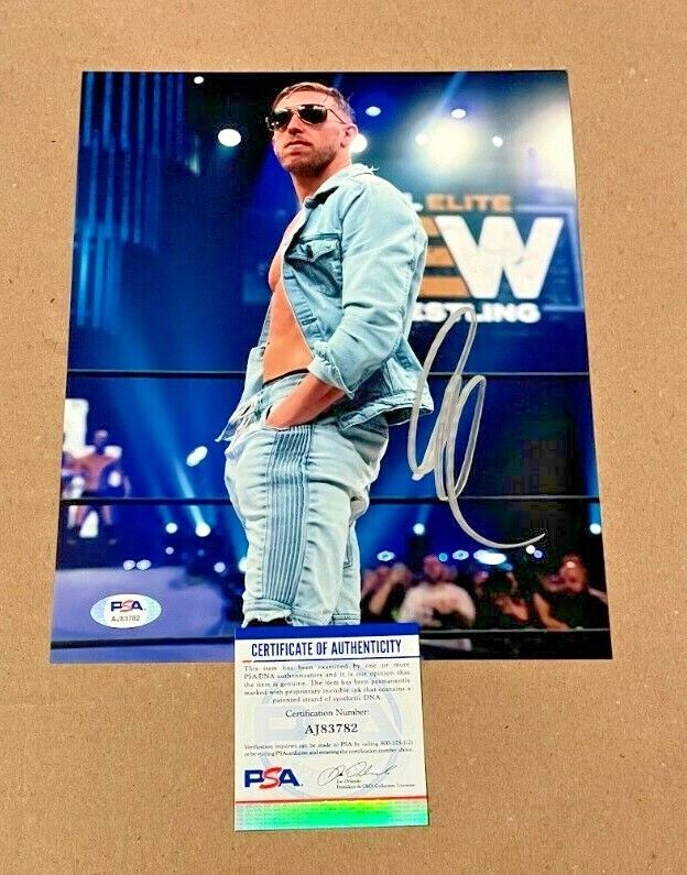 ORANGE CASSIDY SIGNED AEW WRESTLING 8X10 Photo Poster painting PSA/DNA CERTIFIED