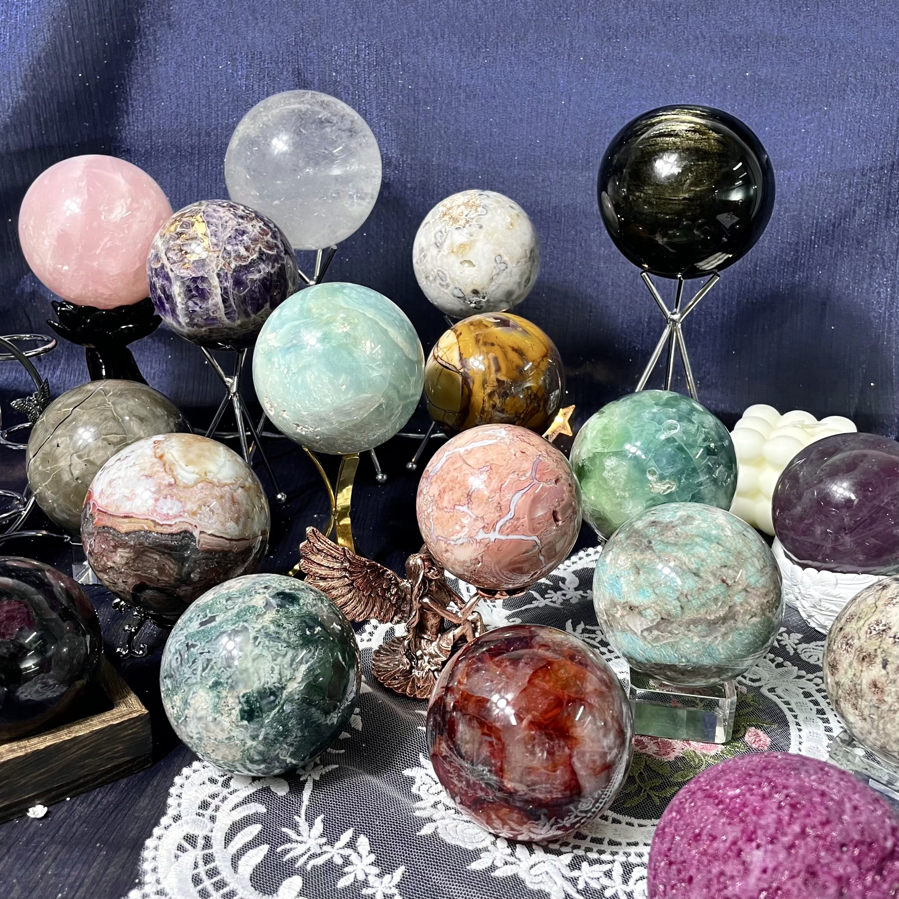 6 kinds of crystals suitable for fertility