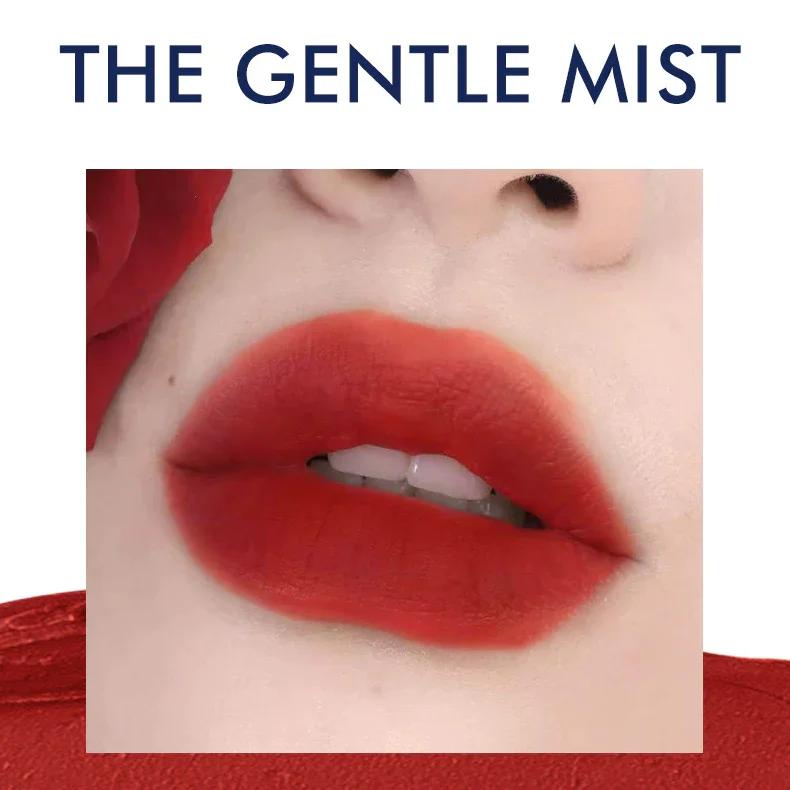 Bright Color Velvet Lipstick Suit, Small Sachet, Chain Gift Box, Three Pieces