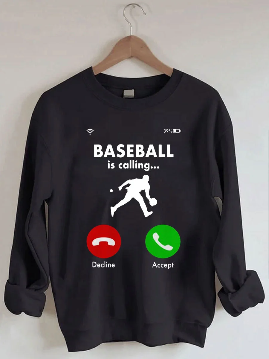 Baseball Player Saying Funny Sweatshirt