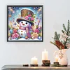 Schneemann 5d DIY Diamond Art Malerei Sets spezielle Form Teilbohrer Kunst 30x30cm