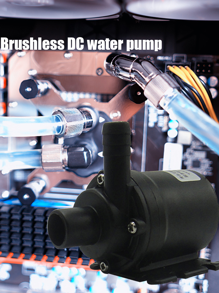 

800 L/h Brushless DC Water Pump Eco-friendly Micro Submersible Pump for Fountain, Dc24v, 501 Original