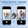 Scrolling Ring Remote Control Page Turner BT Camera Remote Fingertip Wireless Scroller Page Turner Clicker Compatible for iPhone Android Phone