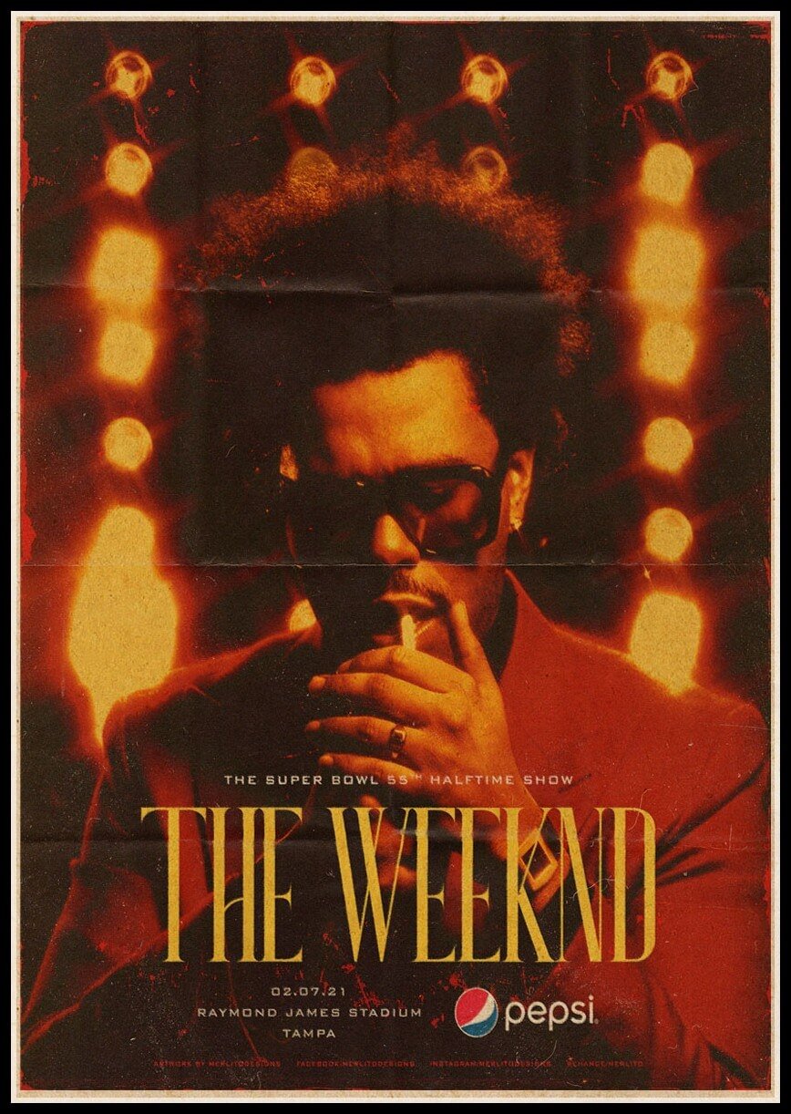 Nigikala Rapper Posters Hip Hop The Weeknd Wiken Potted Brother Quality ...