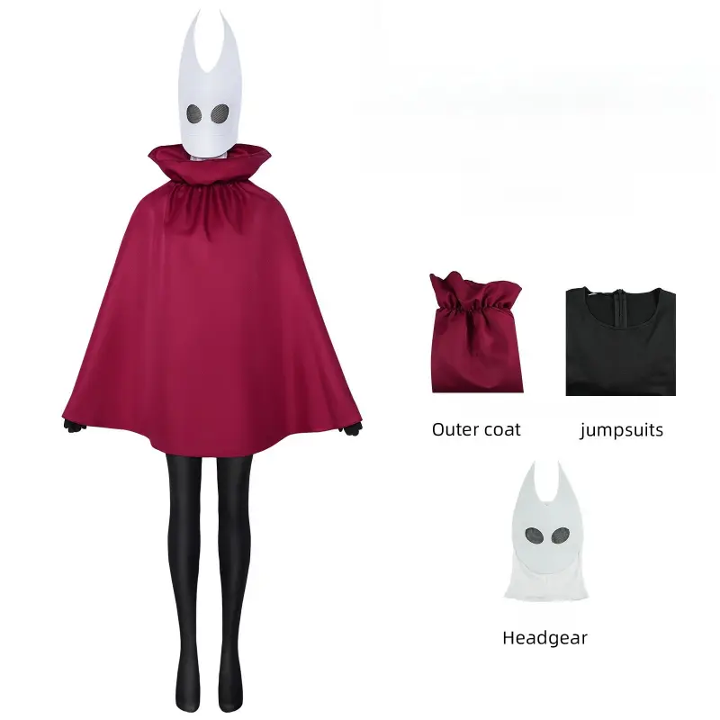 [Wetrose] In Stock Hollow Knight: Silksong Hornet Game Outfit Cosplay Costume Halloween