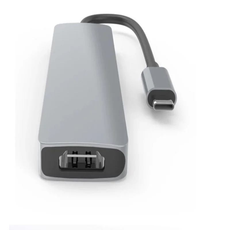 Type-C to HDTV USB3.0 HUB expansion dock SD/TF 6in1 HD 4K Splitter Adapter Laptop docking station