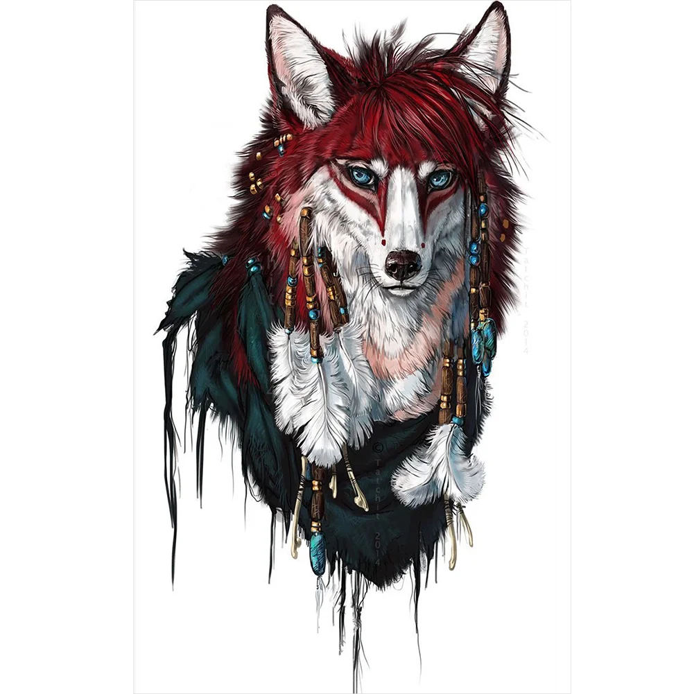 Full Square Diamond Painting - Wolf