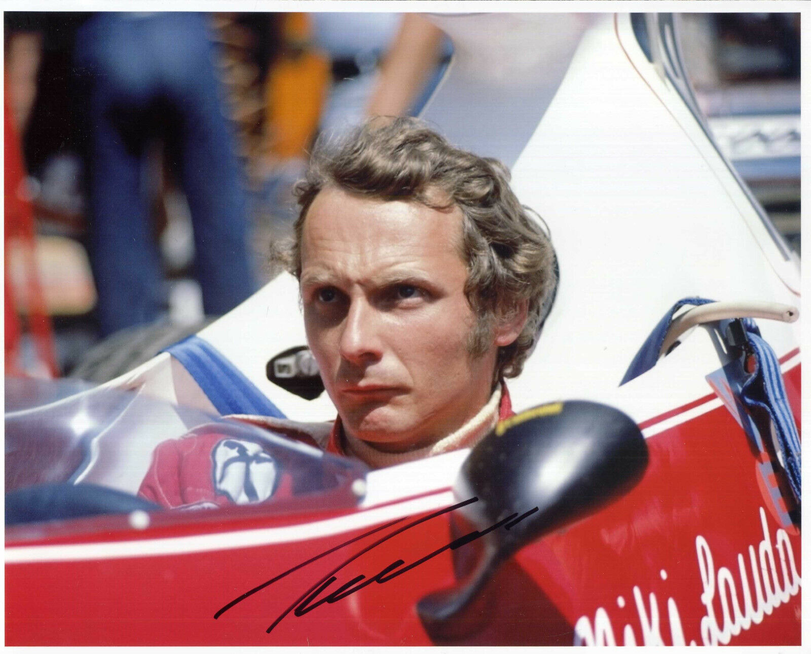 NIKI LAUDA Signed Photo Poster paintinggraph - FORMULA 1 One Star former F1 - preprint