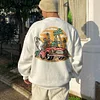 Men's Vintage Print Sweatshirt by Inlyline