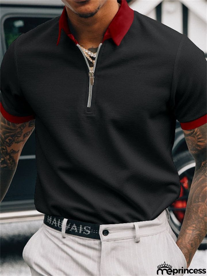 Unconventional High-class Nice Solid Men's Polo Shirts