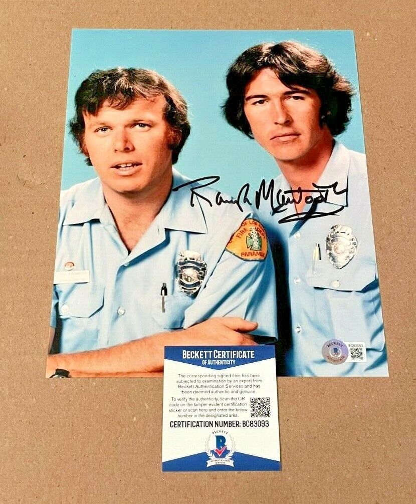 RANDOLPH MANTOOTH SIGNED EMERGENCY 8X10 Photo Poster painting BECKETT CERTIFIED #2