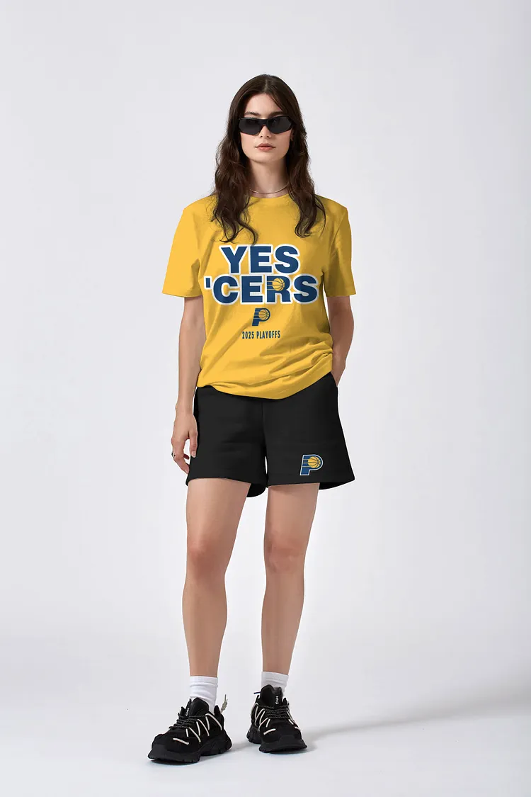 Indiana Pacers Edition Top And Shorts Two-Piece Suits
