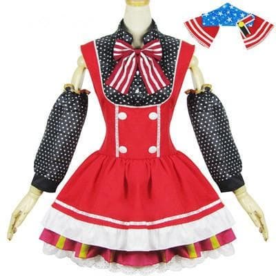 Cosplay [Love Live] Nishikino Maki Lolita Candy Maid Dress SP153096
