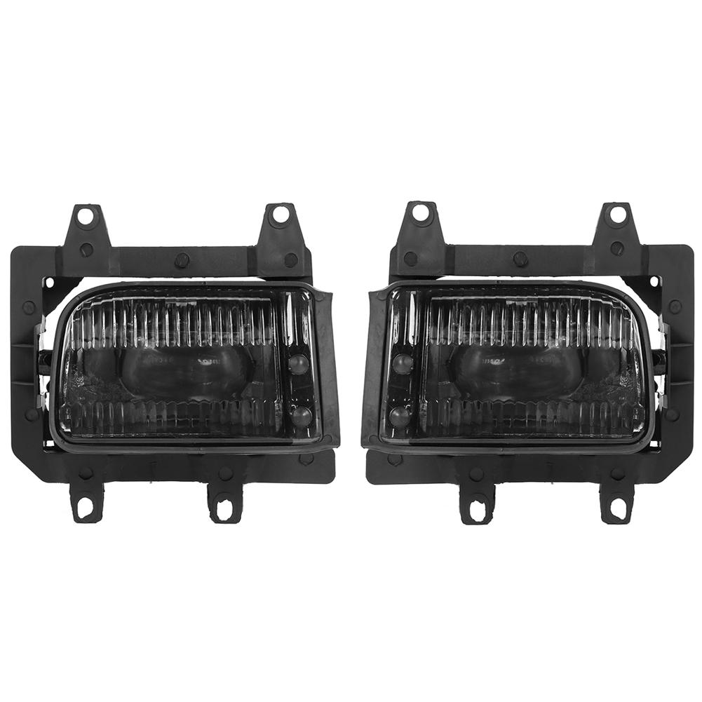 

1 Pair Front Bumper Fog Lights Fog Lamps with Bulbs for E30 318i 1985-1993, 501 Original