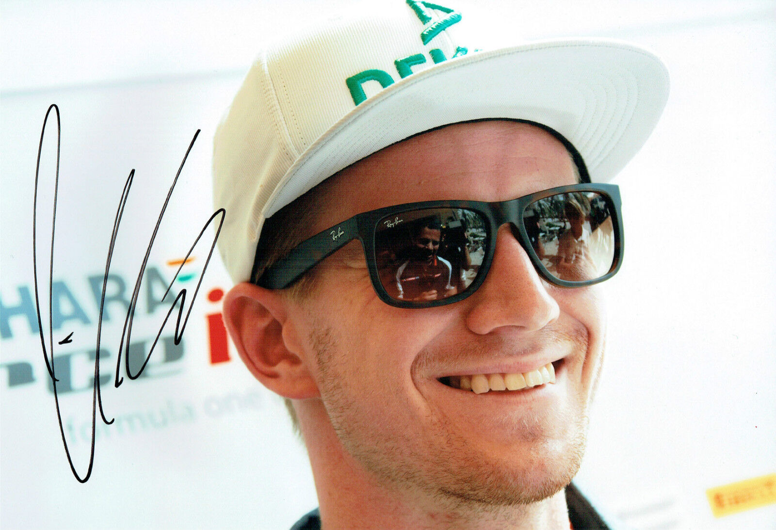 Nico HULKENBERG SIGNED Autograph Force India F1 12x8 Portrait Photo Poster painting AFTAL COA