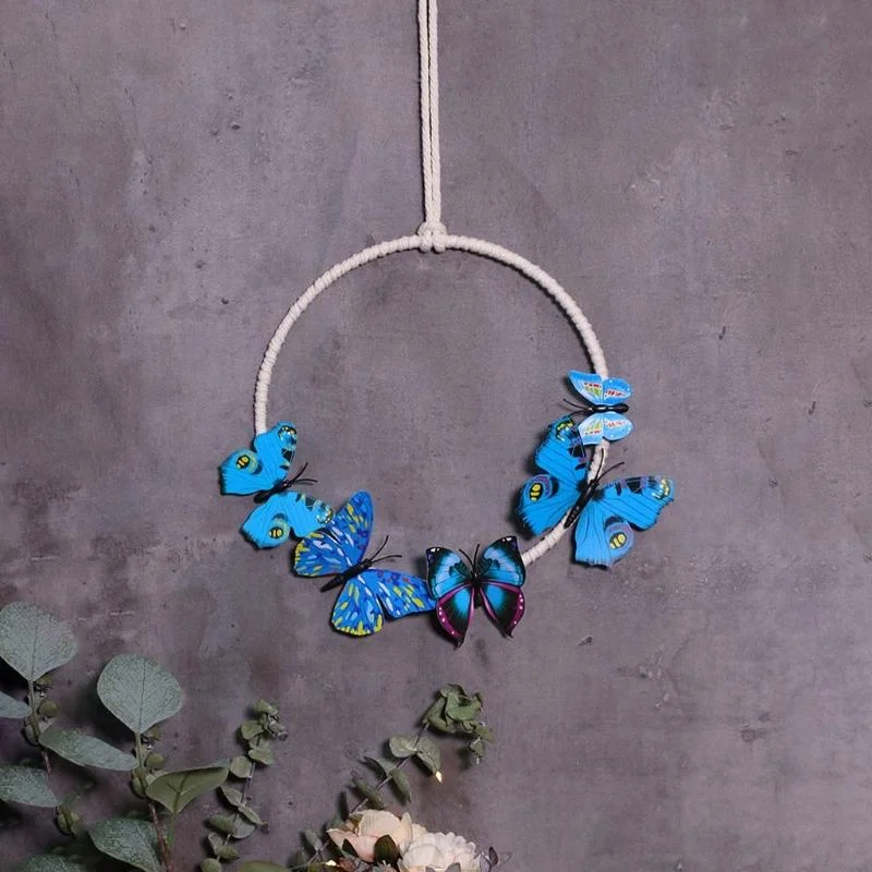 Garland Simulation Butterfly Decorations Wall Craft Ornaments