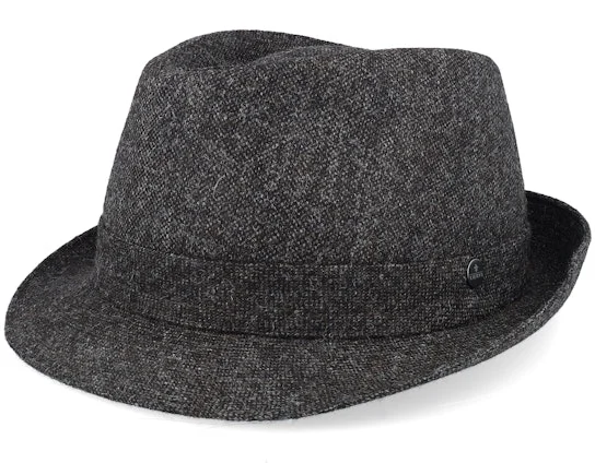 Wool Grey Cognac Trilby - Lierys