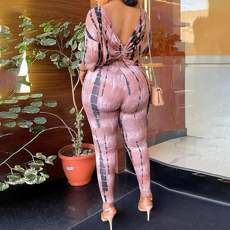 Wongn Wongn 2023 Women's Waist, Hip, Seamless High Elastic Fashion Print Casual Yoga Pants Top 2 Sets