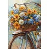 (40*60cm)Flower Bike - Full Round Drill Diamond Painting