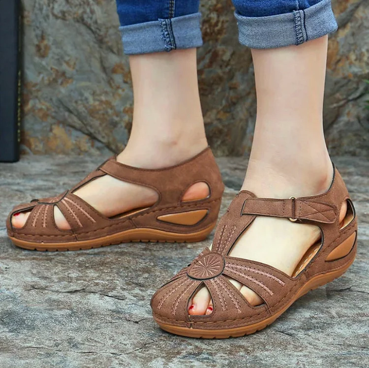 Women's Retro Toe Sandals  Stunahome.com