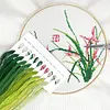 Friendship Bracelet String 6-Strand 120m Long DIY Hand Embroidery Threads Gradient Color Design for Bracelet DIY Crafts Sewing Embroidery Supplies