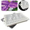 (US Local)21 Grids Clear Diamond Painting Storage Containers for Beads Art DIY Crafts Tool