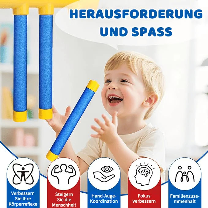 🔥Fang-Stab-Spiel-Set &ndash; Hand-Augen-Koordination-Trainings-Spielzeug, Geschwindigkeitstest f&uuml;r Kinder und Erwachsene