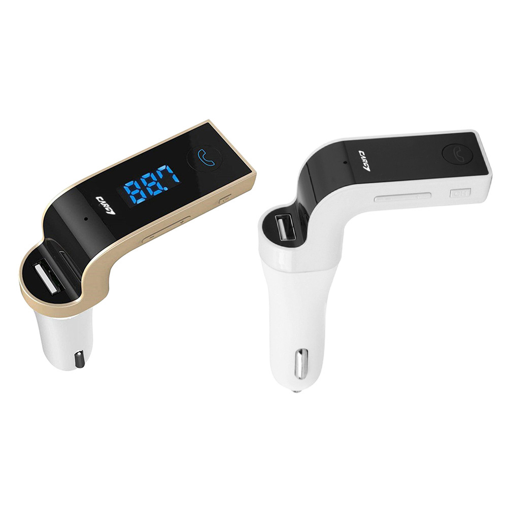 G7 Bluetooth-compatible 4.0 FM Transmitter Handsfree Car Kit MP3 Player USB Charger от Cesdeals WW