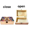 5D DIY Diamond Painting Handmade Wood Storage Box Crystal Storage Case (Elf)
