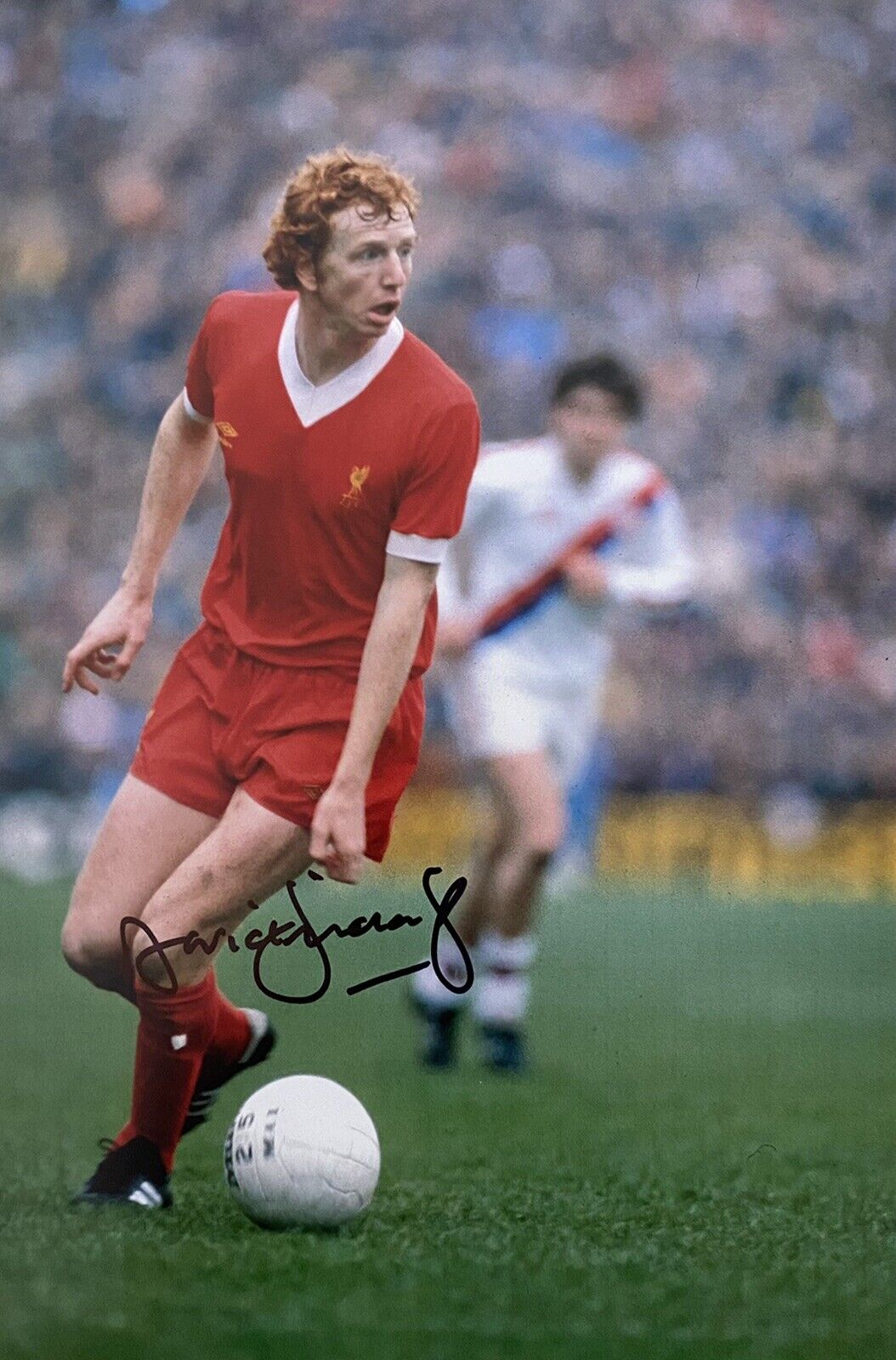 David Fairclough Genuine Hand Signed Liverpool 12x8 Photo Poster painting