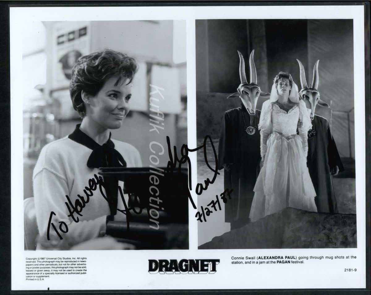 Alexandra Paul - Signed Autograph Movie Still - BAYWATCH - Dragnet