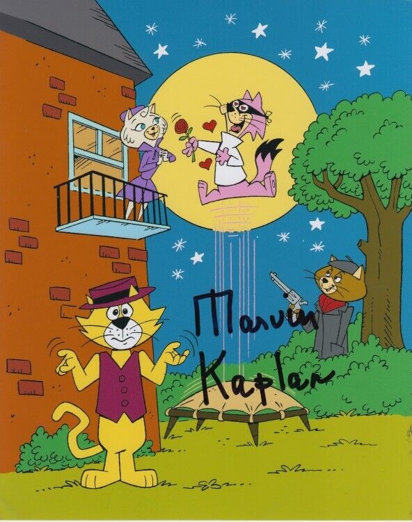 Marvin Kaplan Top Cat signed authentic 8x10 Photo Poster painting COA