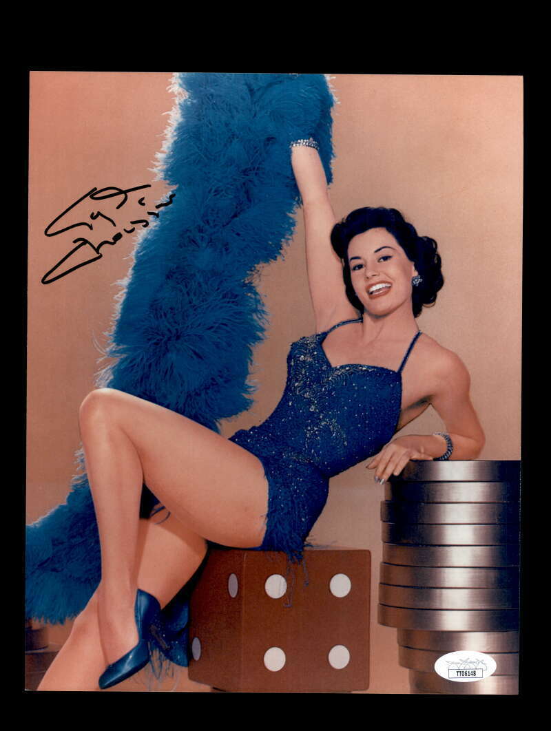 Cyd Charisse JSA Coa Signed 8x10 Photo Poster painting Autograph