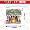 (US Only)6pcs Xmas - Diamond Painting - Partial Special Shaped Drill (Canvas|30*30cm)