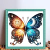 Colorful Butterfly - 11CT Stamped Cross Stitch - 49*45cm