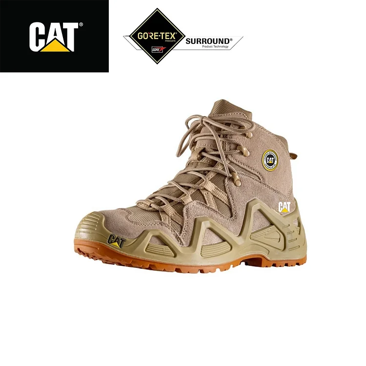 2025 Nowe buty Caterpillar® Mid-Calf Military Grade High Boots Antypoślizgowe, odporne na zużycie, oddychające, do wędrówek